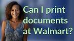 Walmart Print Documents