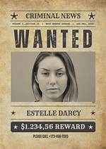 Wanted Poster Template