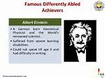 Was Albert Einstein Differently Abled?