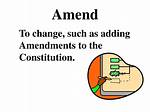 Was Does Amend Mean?