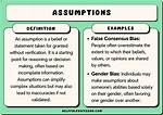 Was Does Assumption Mean?