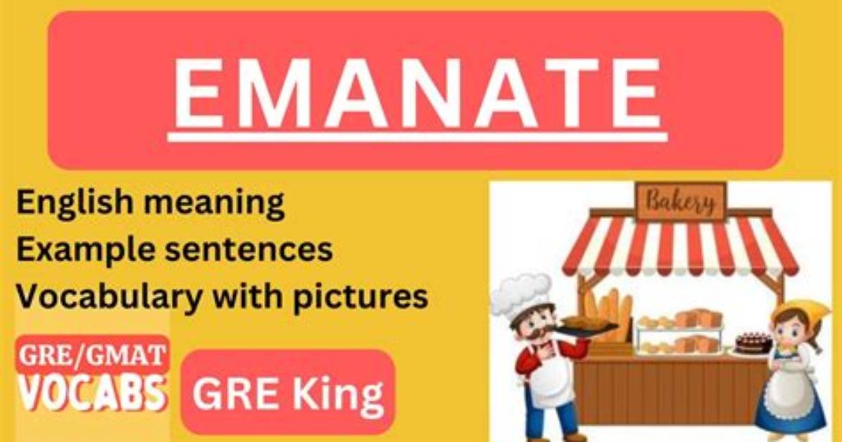 Was Does Emanate Mean?