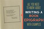Was Does Epigraph Mean?