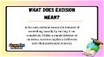 Was Does Excision Mean?