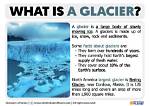 Was Does Glacier Mean?