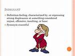Was Does Indignantly Mean?