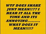 Was Does Junt Mean?