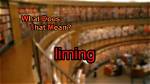 Was Does Liming Mean?