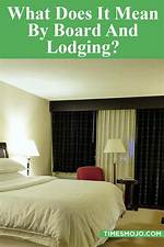 Was Does Lodging Mean?