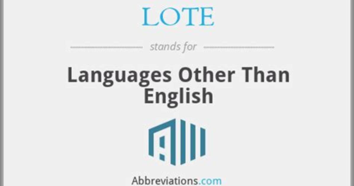 Was Does Lote Mean?