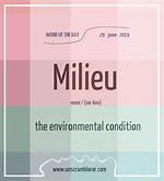 Was Does Milieu Mean?