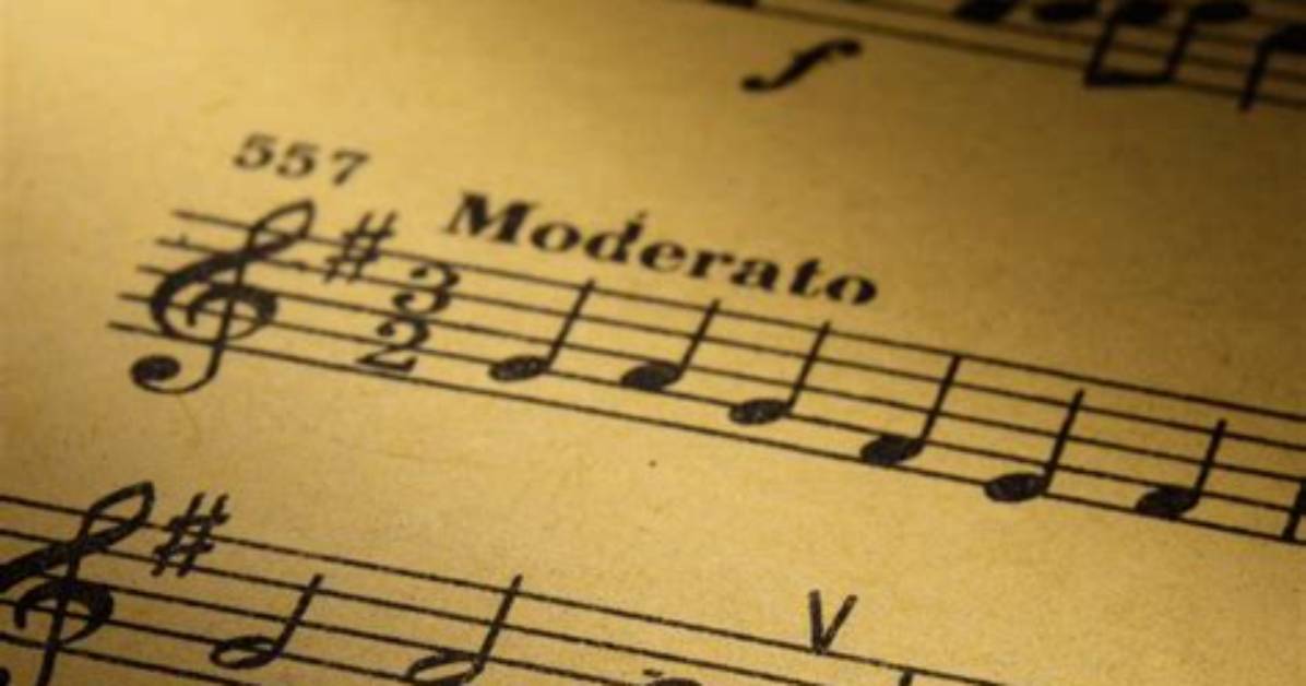 Was Does Moderato Mean?