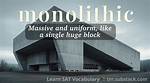 Was Does Monolithic Mean?