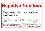 Was Does Negate Mean?