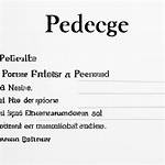 Was Does Pledged Mean?
