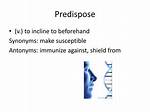 Was Does Predisposed Mean?