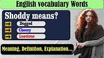 Was Does Shoddy Mean?