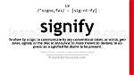 Was Does Signify Mean?