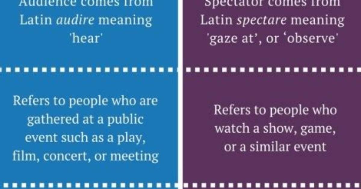 Was Does Spectator Mean?