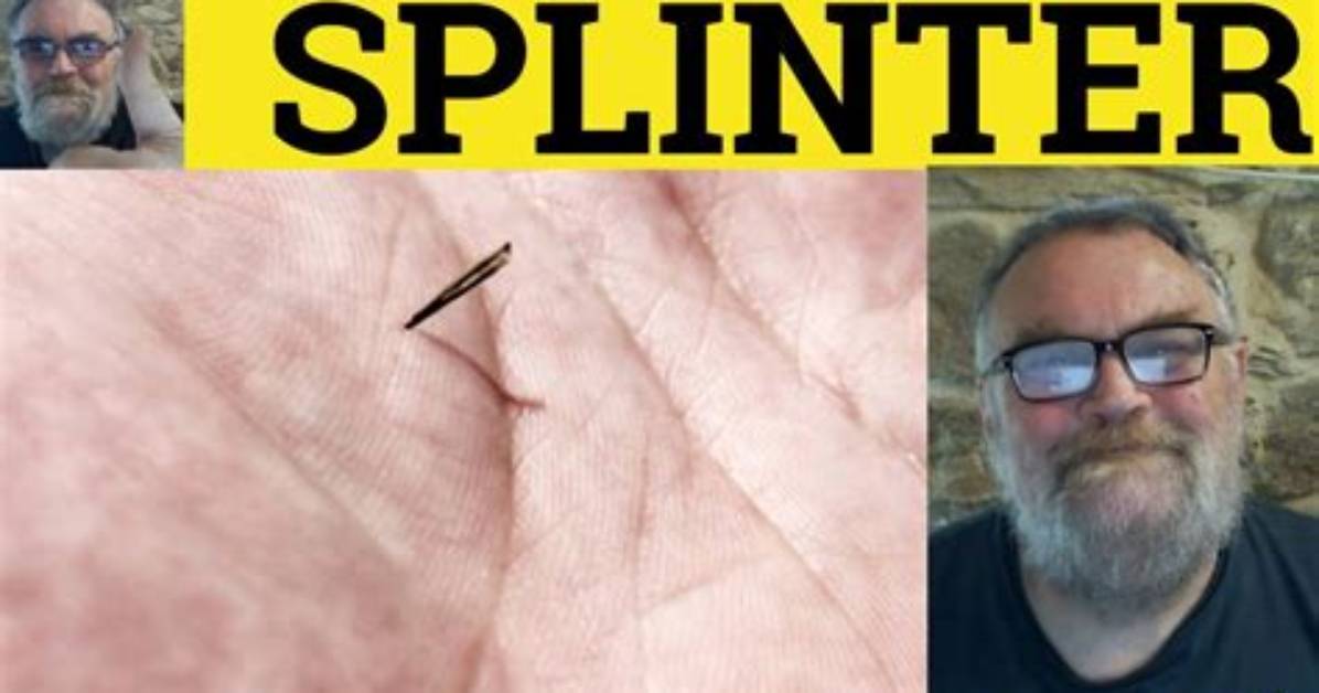Was Does Splinter Mean?