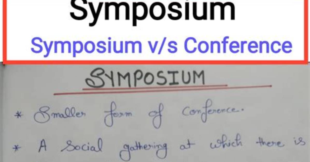 Was Does Symposium Mean?
