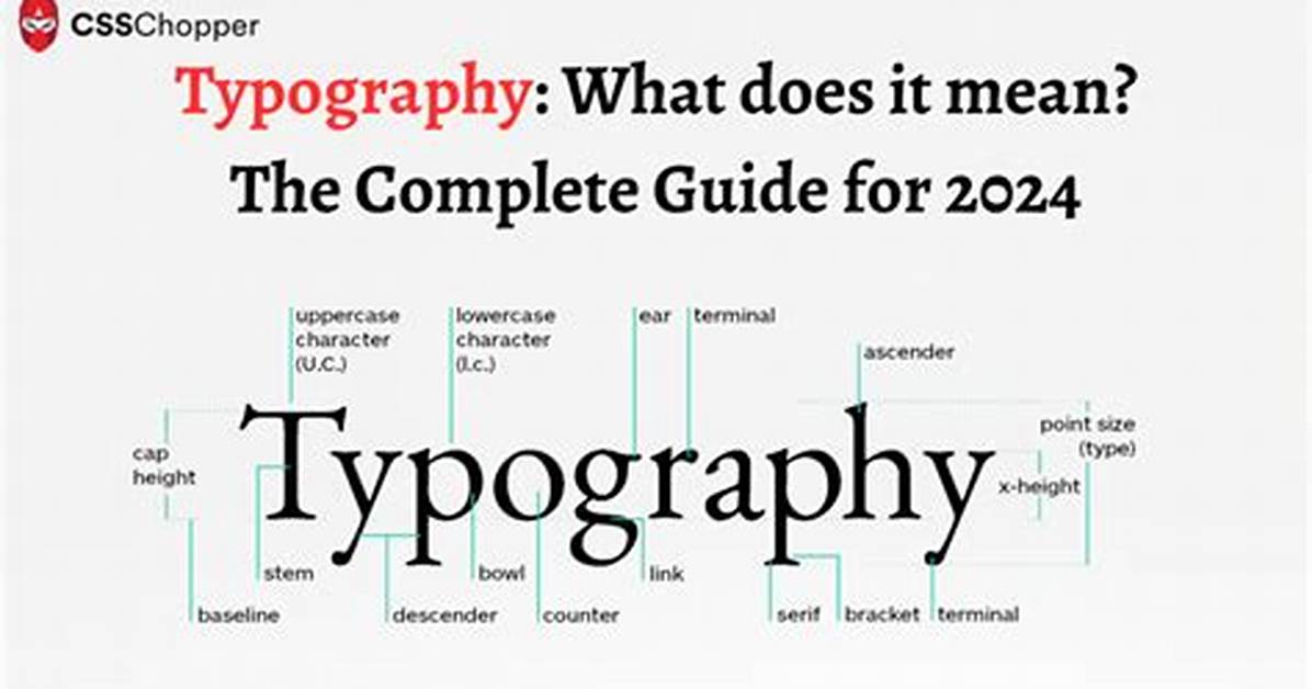 Was Does Typography Mean?
