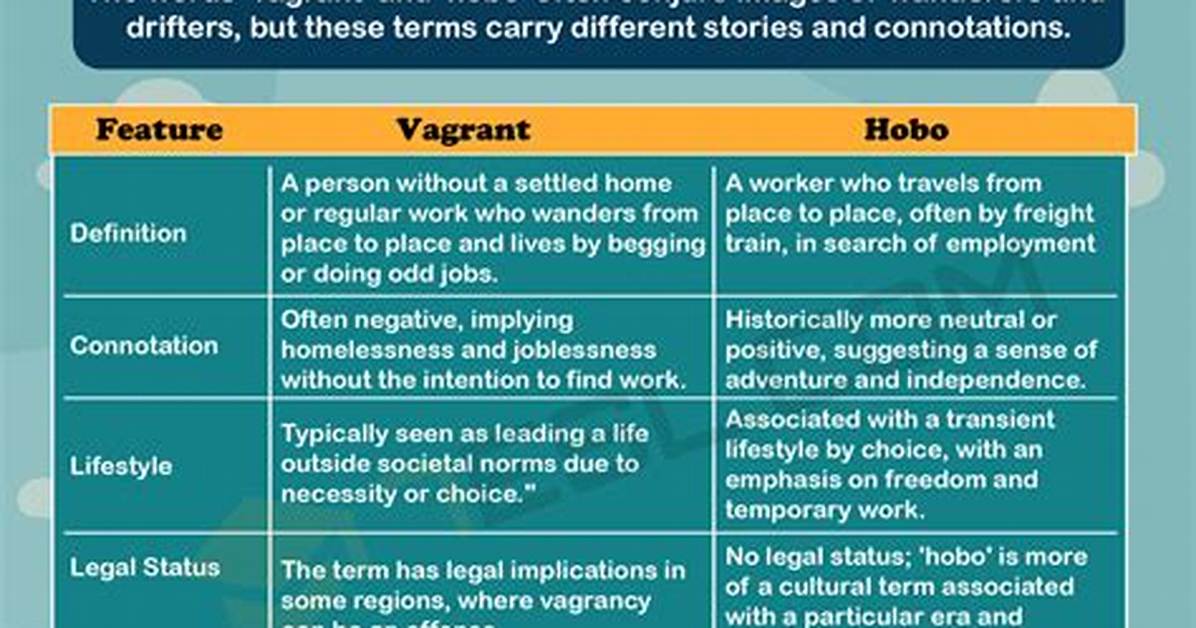 Was Does Vagrant Mean?