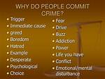 Was Forced to Commit a Crime?