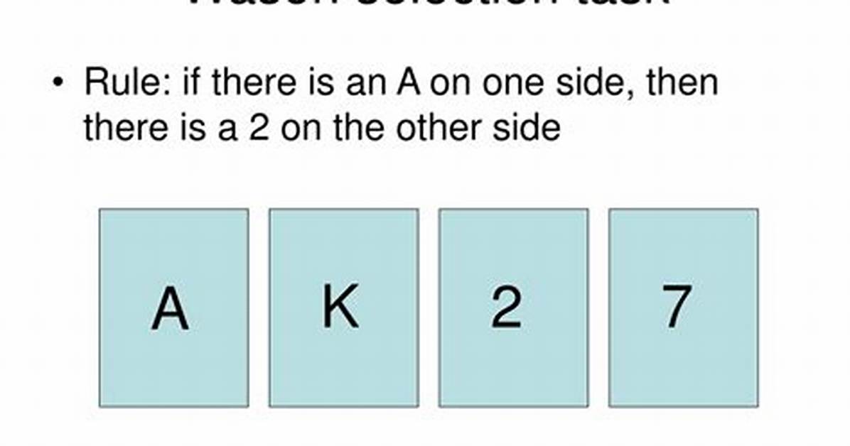 Was on Selection Task?