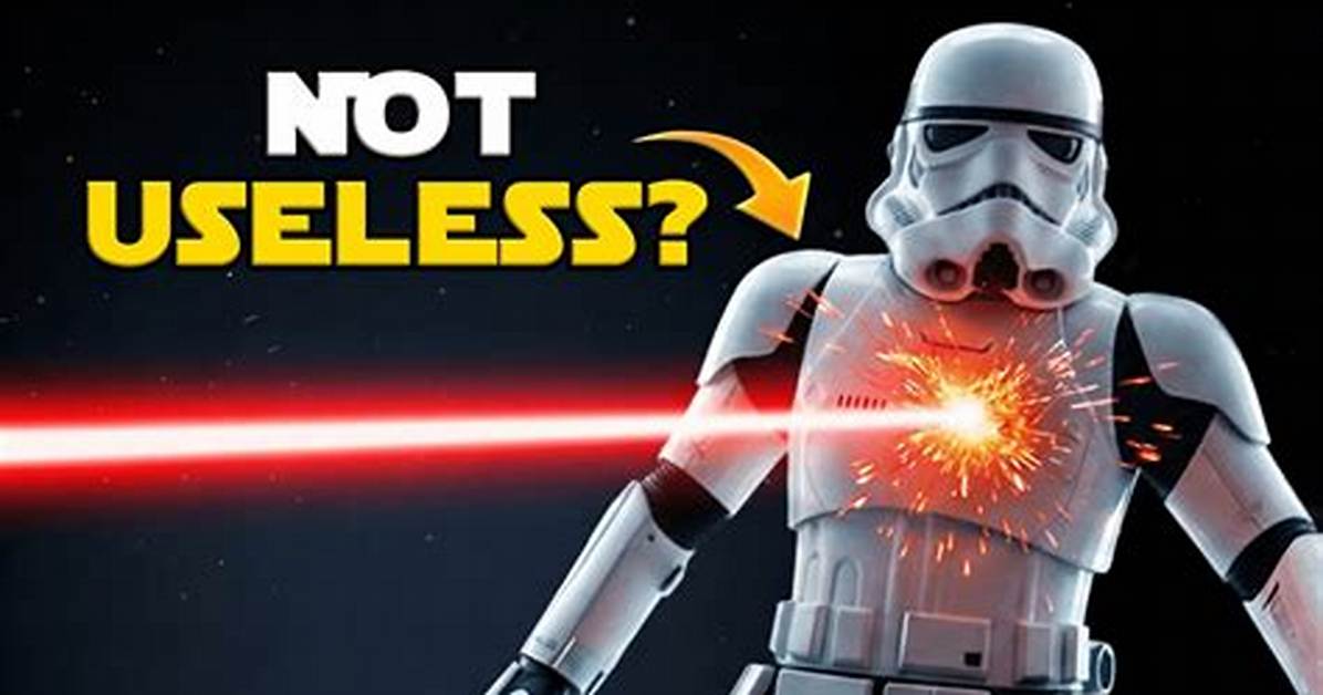 Was Stormtrooper Armor Useless?