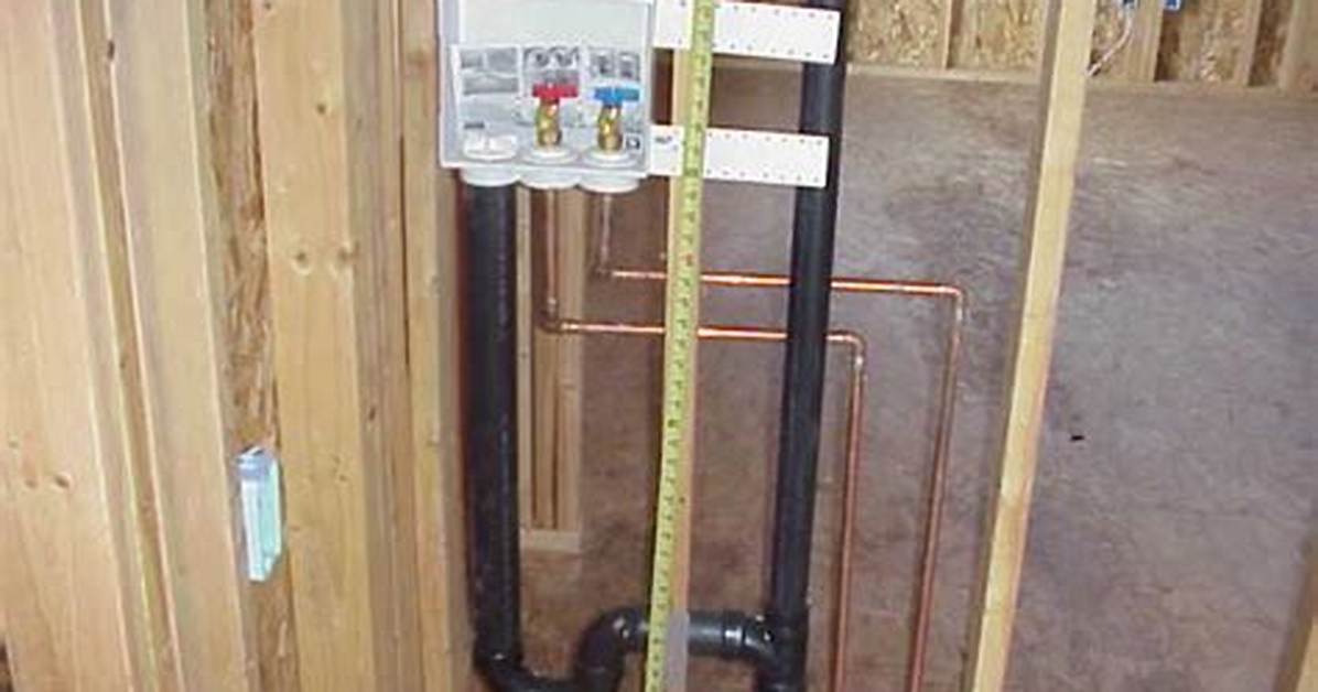 Washer Box Height
