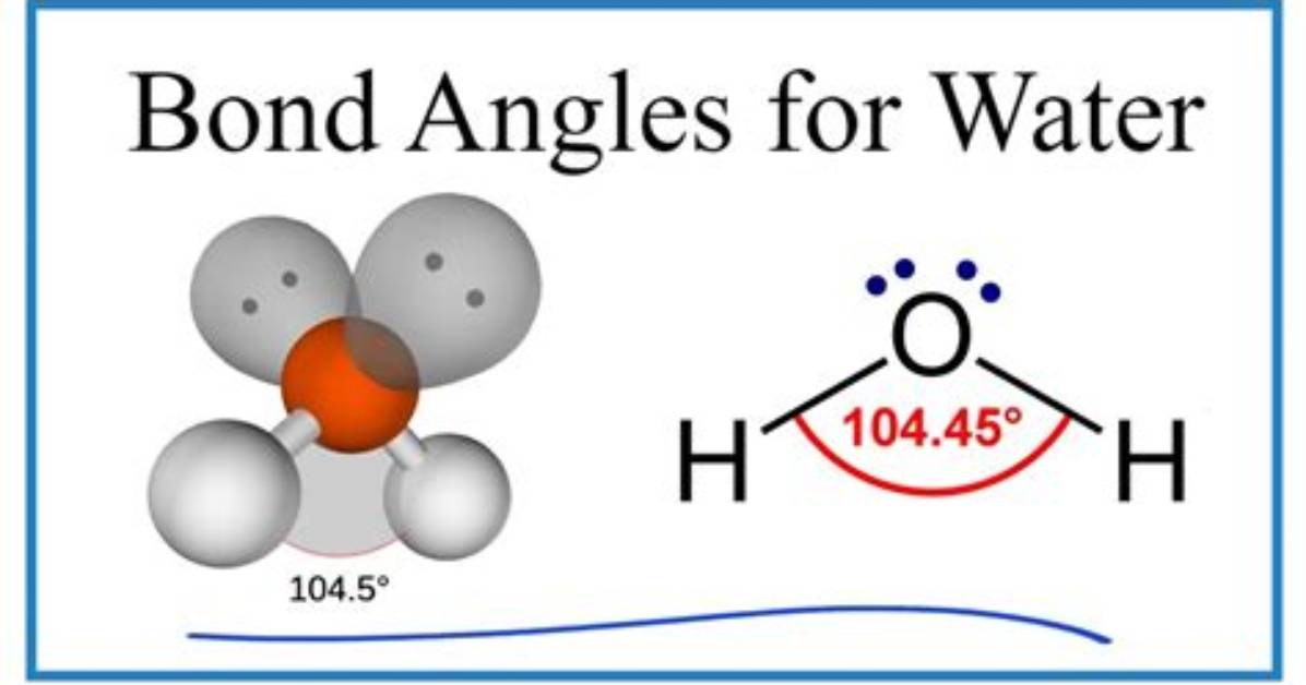 Water Bond Angle