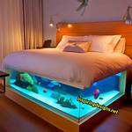 Waterbed with Fish