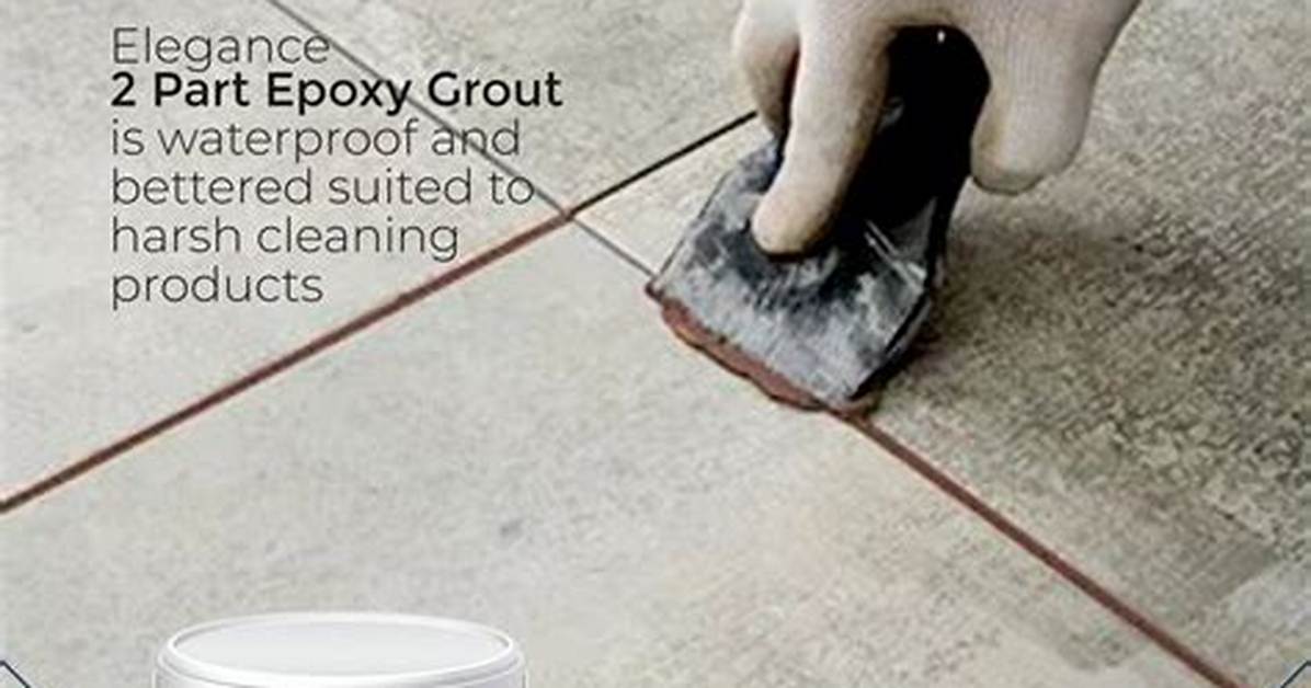 Waterproof Grout