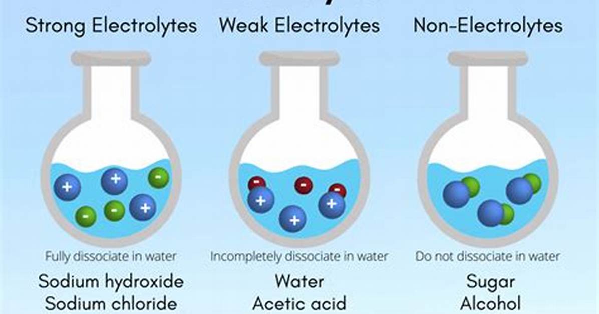 Weak Electrolyte Examples