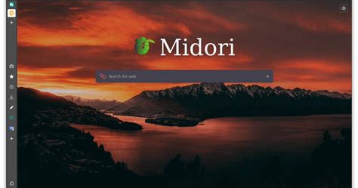 Web Developer Tools in Midori Web Browser