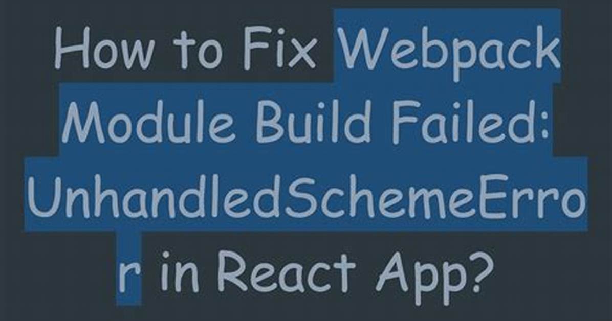 Webpack: Module Build Failed: Error: Cannot Find Module 'Postcss'
