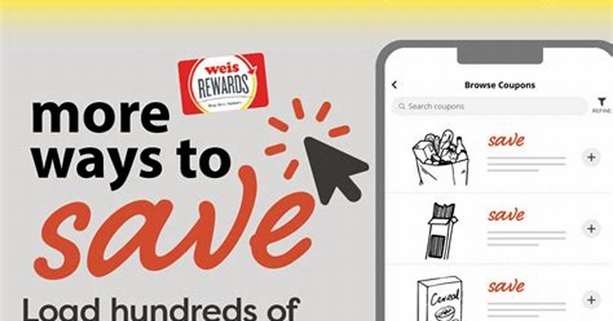 Weis E Coupons