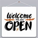 Welcome with Open ___
