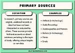Were the Primary Source?