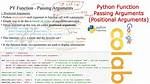 What Are "Arguments" in Python [Closed]