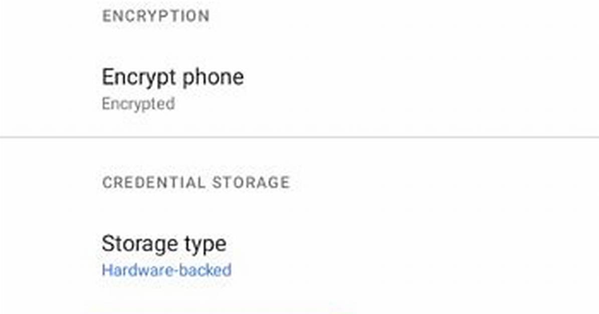 What Are Credentials on Android?
