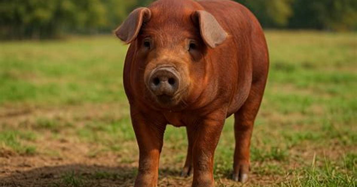What Are Duroc Pigs Used for?