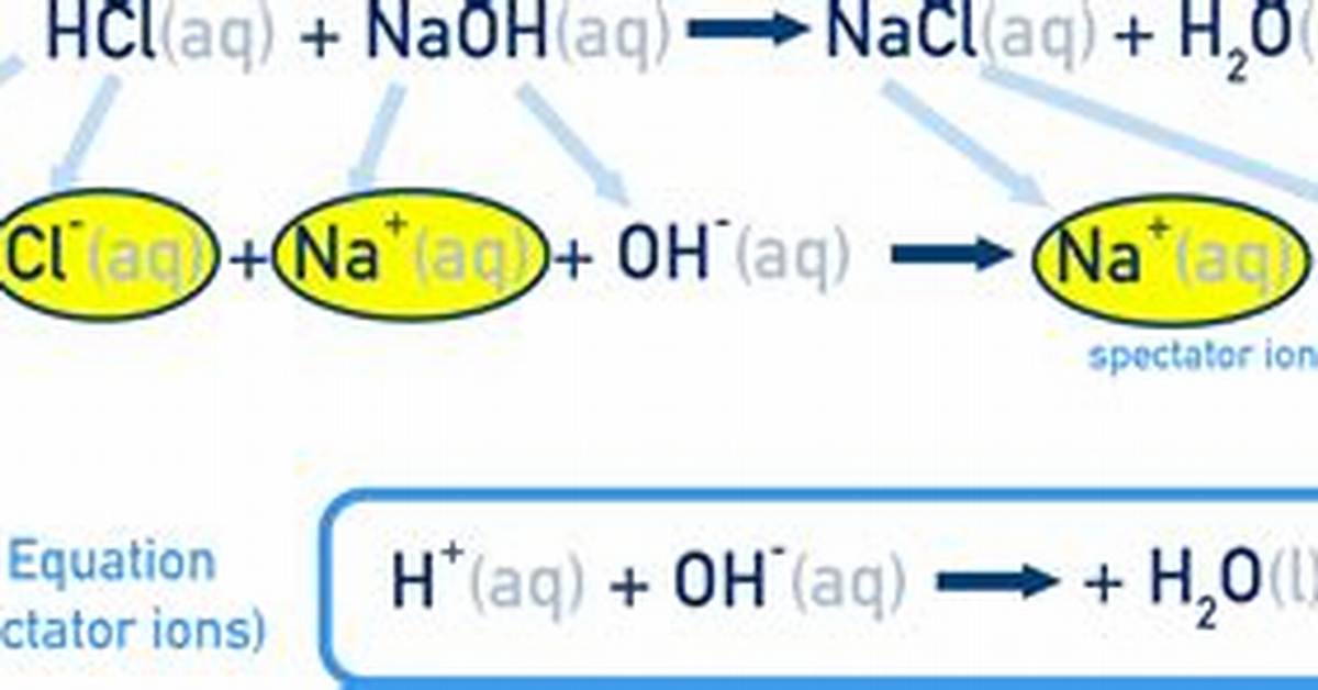 What Are Ionic Equations