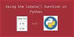 What Are Locals in Python