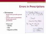 What Are Rx Errors