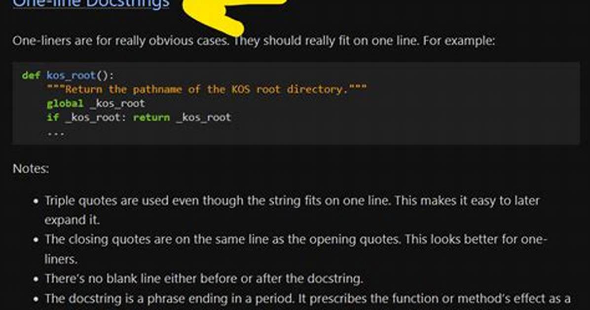 What Are the Most Common Python Docstring Formats? [Closed]