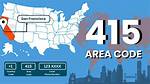 What Area Is 415 Area Code?