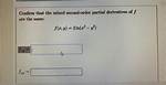 What Can/Do Mixed Second-Order Partial Derivatives Represent? [Duplicate]