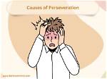 What Causes Perseveration